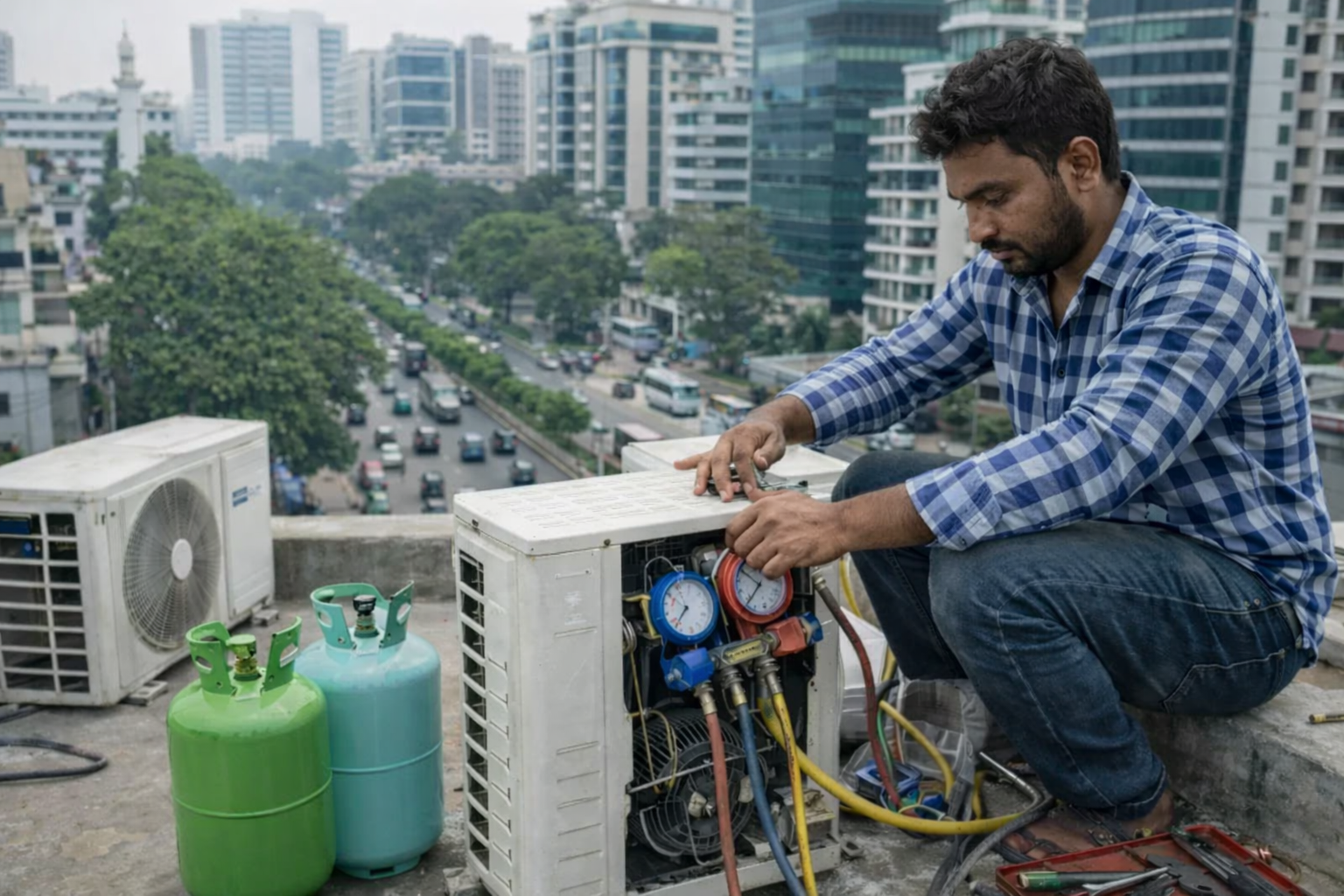AC Repair Service Areas in Dhaka City - Mohammadi Engineering Ltd.