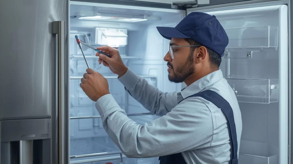 Mohammadi Engineering Ltd. fridge repair technician working in Dhaka